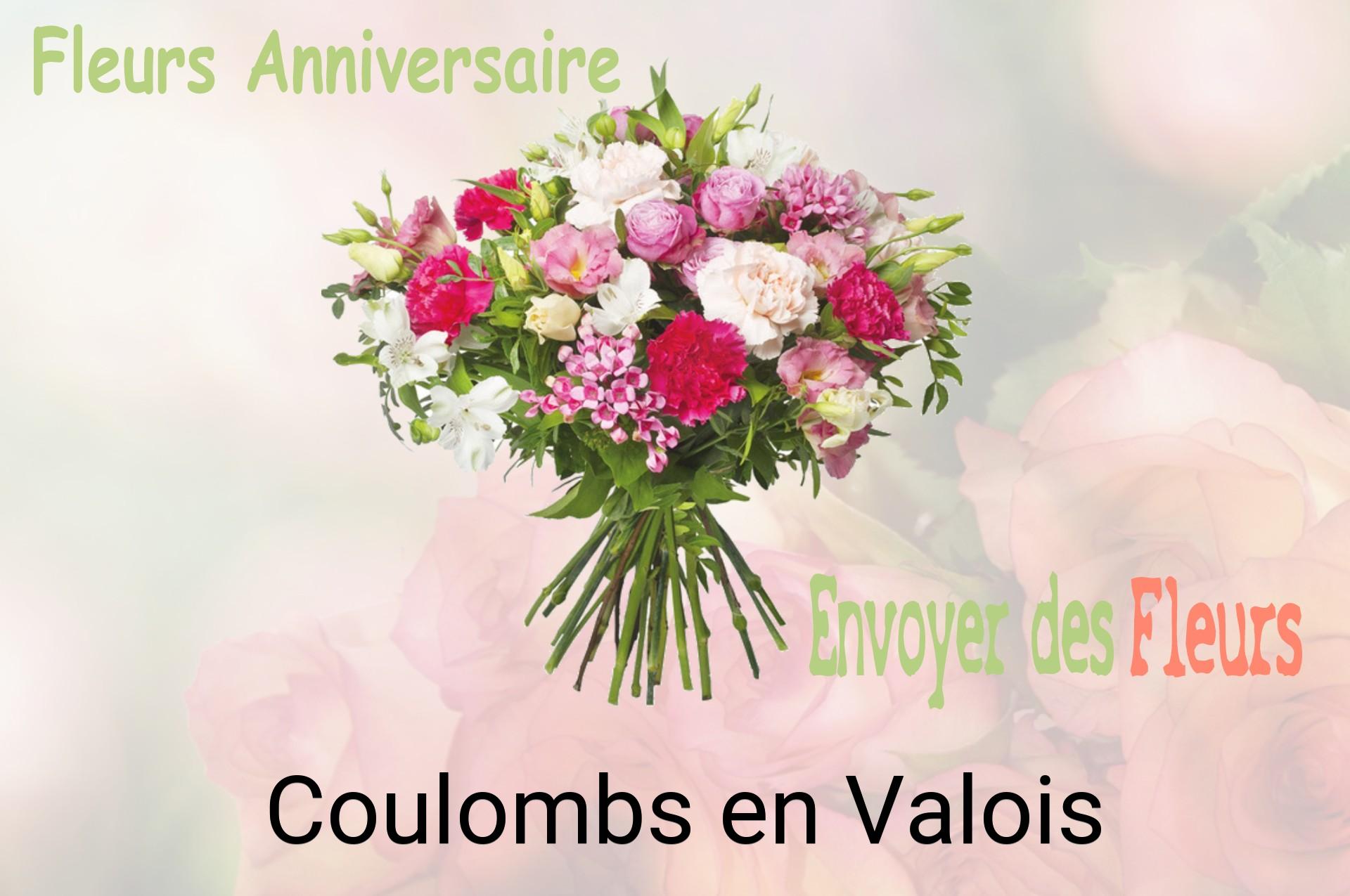 Bouquet de fleurs d’anniversaire livré à Coulombs-en-Valois