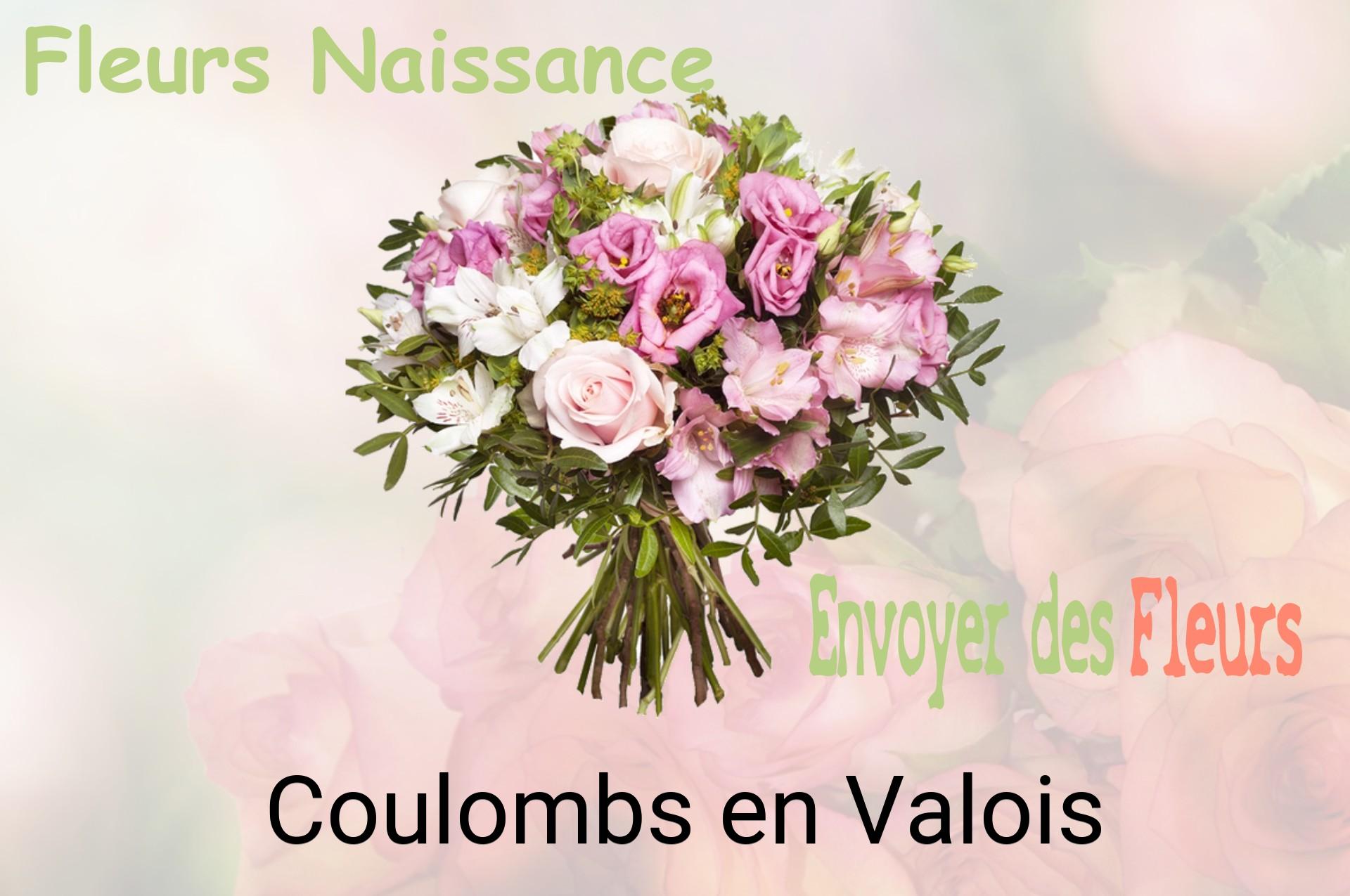 Bouquet de fleurs de naissance livré à Coulombs-en-Valois