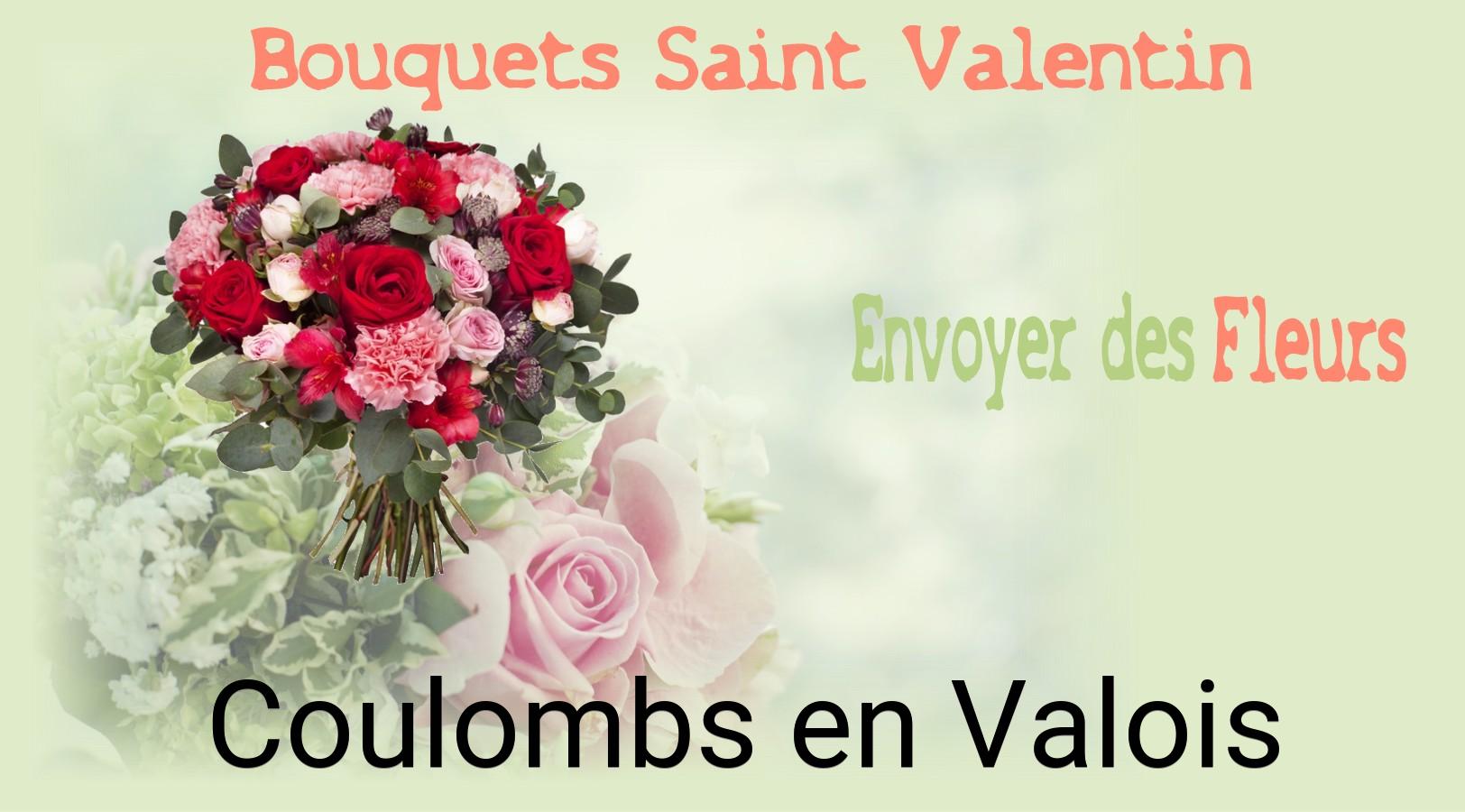 Roses de Saint-Valentin livrées à Coulombs-en-Valois